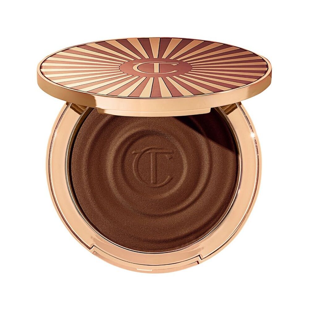 Charlotte Tilbury Beautiful Skin Sun-Kissed Glow Cream Bronzer in 4 Deep - Warm